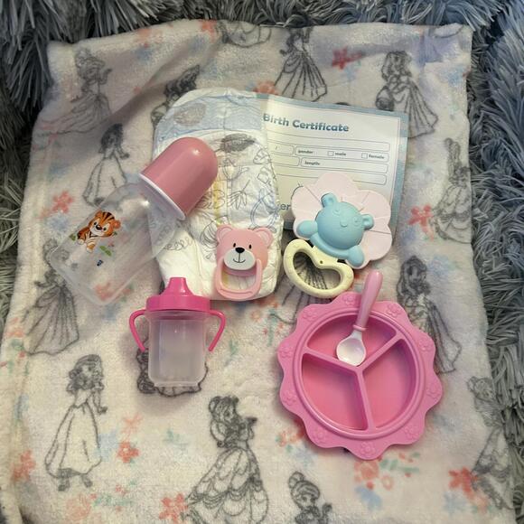 Reborn Soft Full Silicone Vinyl Baby Girl & Accessories (NEW) - Picture 6 of 11
